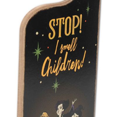 Image showing  Hocus Pocus Double-Sided Wood Door Hanger