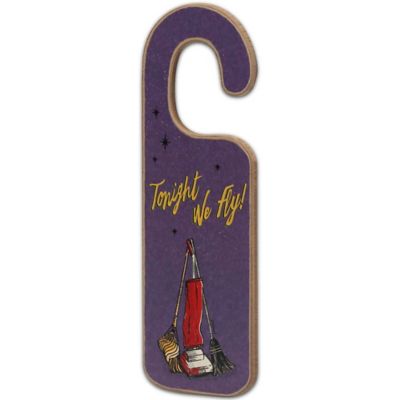 Image showing  Hocus Pocus Double-Sided Wood Door Hanger