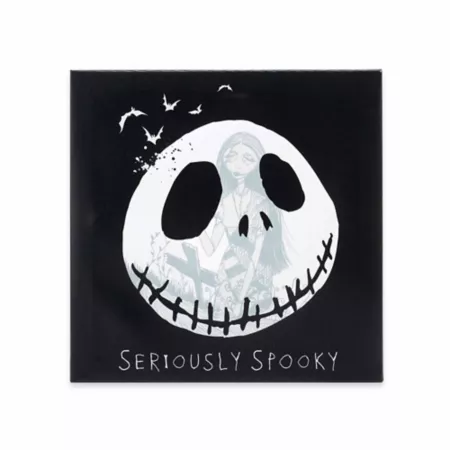 Open Road Brands Nightmare Before Christmas Skull Shadow Canvas Wall Art Wall Art