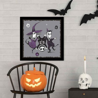 Image showing  The Nightmare Before Christmas Lock, Shock, & Barrel Framed Wood Wall Decor, 90215621