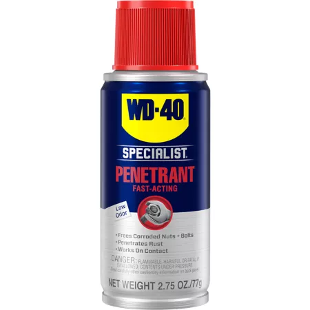 Specialty fast-acting industrial strength penetrant WD-40 for metal locks and nuts 2.75 oz. Tire Repair Tools