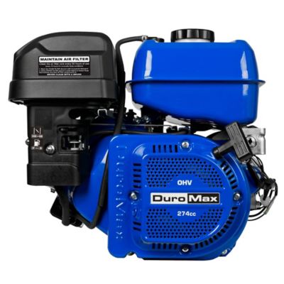 Image showing 6 th DuroMax 274cc 1 in. Shaft Recoil/Electric Start Engine