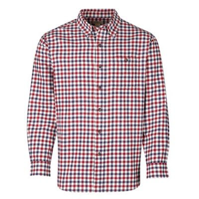 Blue Mountain Long-Sleeve Button Down Plaid Flannel Shirt I ordered a 3xl so i could pull it off and on like a shirt
