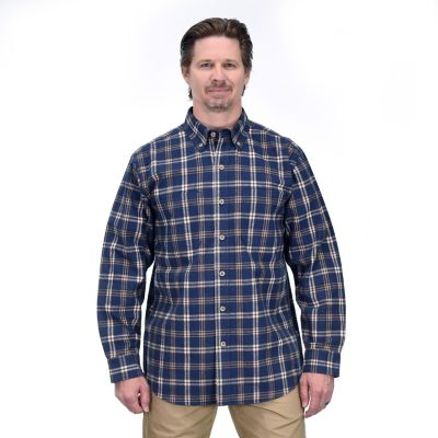 Ridgecut Men's Long-Sleeve Heavy Flannel Shirt