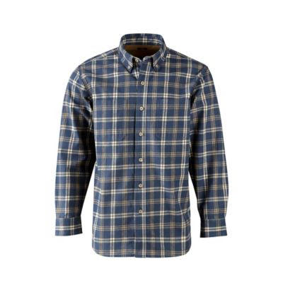 Ridgecut Men's Long-Sleeve Heavy Flannel Shirt