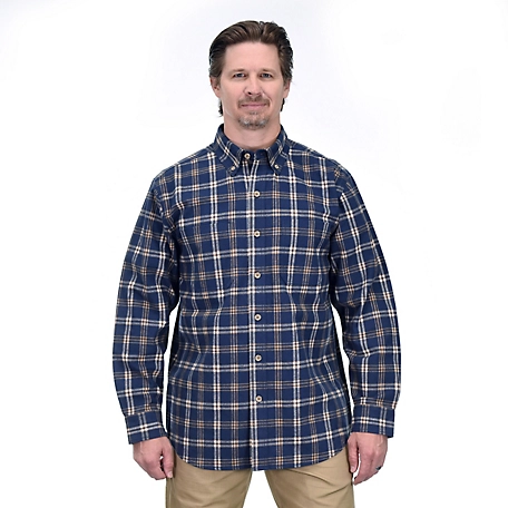 Ridgecut Men's Long-Sleeve Heavy Flannel Shirt at Tractor Supply Co.