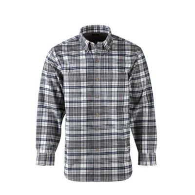 Image showing  Men's Heavy Flannel Long-Sleeve Work Shirt, FMW23-10731