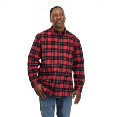 Ridgecut Men's Long-Sleeve Heavy Flannel Shirt Ridgecut Men's Long-Sleeve Heavy Flannel Shirt