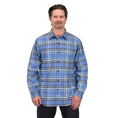 Ridgecut Men's Long Sleeve Perforated Flannel Shirt