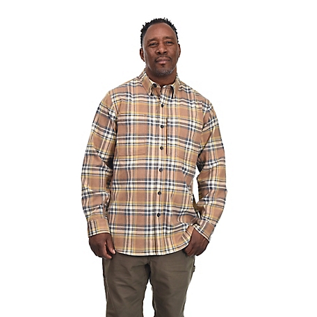 Ridgecut Men's Long Sleeve Perforated Flannel Shirt at Tractor