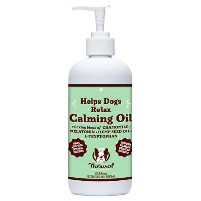 Natural Dog Company Calming Oil Supplement for dogs, 16 fl. oz.