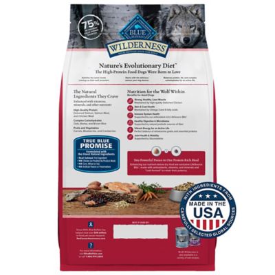 Image showing  Adult High-Protein Natural Salmon Recipe Dry Dog Food