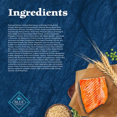 Image showing  Adult High-Protein Natural Salmon Recipe Dry Dog Food