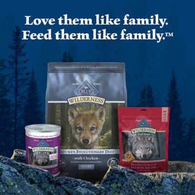 Image showing 8 th Blue Buffalo Wilderness Puppy High-Protein Natural Chicken Recipe Dry Dog Food
