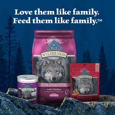Image showing 8 th Blue Buffalo Wilderness Small Breed Adult High-Protein Chicken and Wholesome Grains Recipe Dry Dog Food