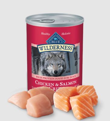 Image showing  Adult Beef and Chicken/Chicken and Salmon Pate Wet Dog Food Variety Pack, 12.5 oz., Pack of 6 Cans