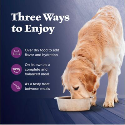 Image showing 7 th Blue Buffalo Wilderness Adult Chicken and Salmon and Beef and Chicken Wet Dog Food Variety pk., 12.5 oz., 6 pk.