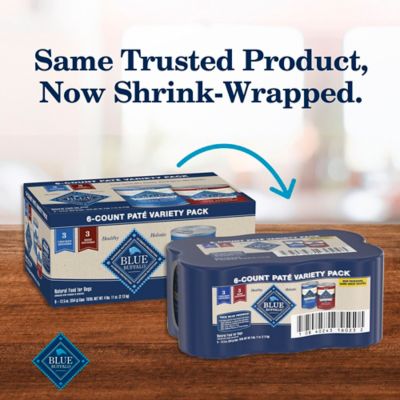 Image showing  Homestyle Recipe Adult Chicken and Beef Dinner Pate Variety Pack Wet Dog Food, 12.5 oz., 6 pk.