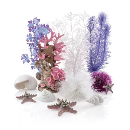 biOrb Pink Ocean Decorating Set 30 L Aquarium Decor