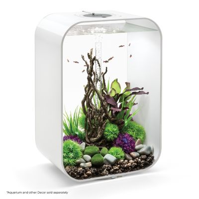Image showing  Medium Green and Purple Silk Aquarium Plant Set