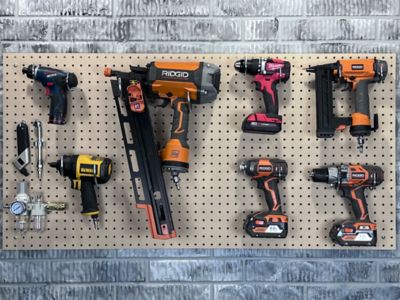 Image showing  48 in. x 24 in. High Density Fiberboard Pegboards, TPB-2N