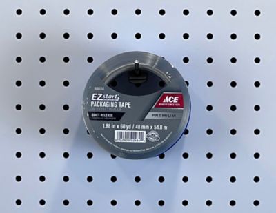 Image showing  4 in. Single Rod 30 Degree Bend Stainless Steel Pegboard Hook for 1/8 in. and 1/4 in. Pegboard, 3 Pack