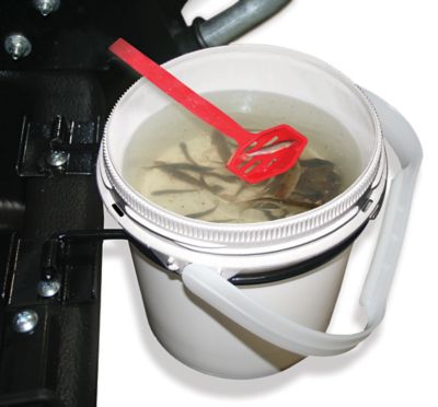 CLAM Bait Well with .6 gal. Bucket and Sled Bracket, 9024