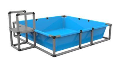 Funphix 74.4 in. Swimming Pool Liner, Frame not Included