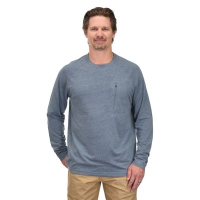 Ridgecut Men's Active Crew Neck Long-Sleeve T-Shirt