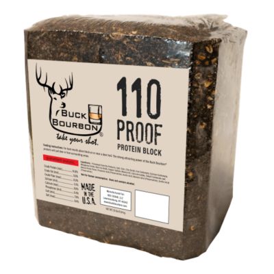 Buck Bourbon 25 lb. 110 Proof Attractive Protein Block