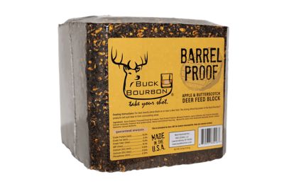 Image showing  Barrel Proof Apple Butterscotch Attractive Deer Feed, 25 lb. Block