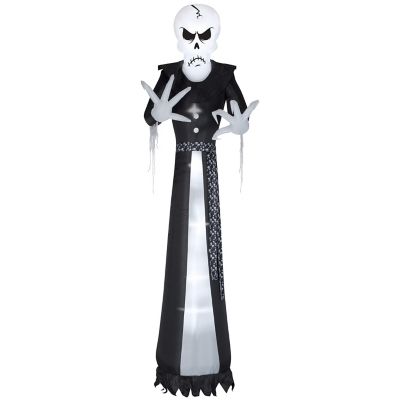 Gemmy Airblown Dapper Skull Ghoul, G-225073