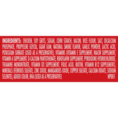 Image showing  Real Bacon Flavor Soft and Chewy Dog Treats, 25 oz.