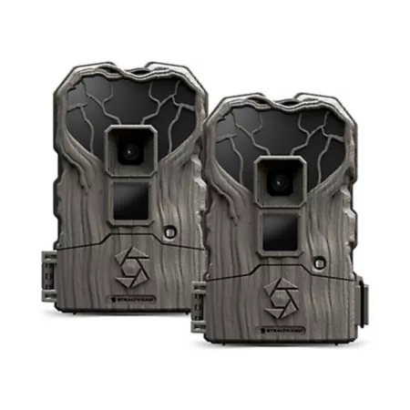 Stealth Cam 24 MP Trail Cameras with Batteries 2-Pack Trail Cameras