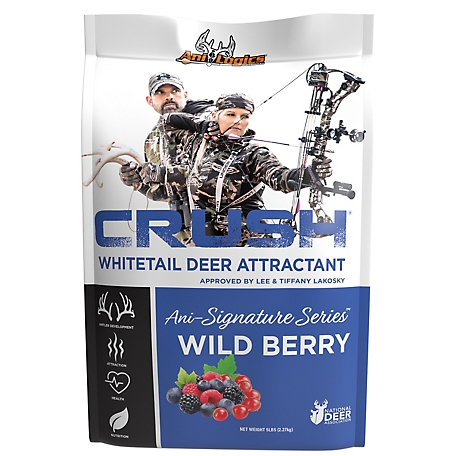 Ani-Logics Outdoors Crush Signature Series Deer Attractant Wild Berry Granular 5 lb. Bag