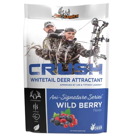 Ani-Logics Outdoors Crush Signature Series Granular Wild Deer Attractant 20 lb Bag Game Attractants