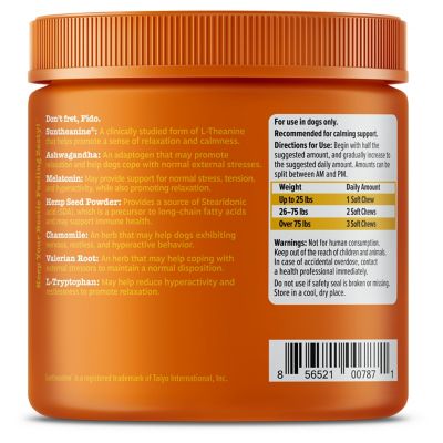 Image showing  Calming Supplement Bites with Melatonin for Dogs, 90 ct.