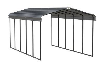 Arrow Carport, 12 ft. x 24 ft. x 9 ft. Charcoal, CPHC122409