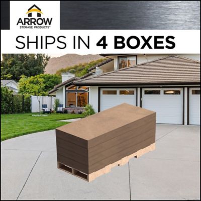 Image showing  12 ft. x 20 ft. Carport, Charcoal