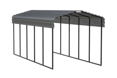 Arrow Carport, 10 ft. x 24 ft. x 9 ft. Charcoal, CPHC102409 at Tractor ...