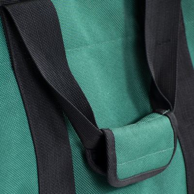 Image showing  24 in. Extra Heavy-Duty Polyester Firewood Bag, Green