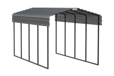 Arrow 10 ft. x 20 ft. Carport, Charcoal