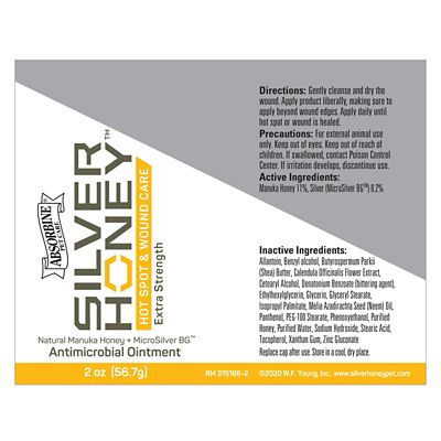 Image showing  Hot Spot and Wound Care Antimicrobial Ointment for Pets, 2 oz.