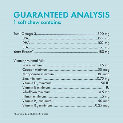 Image showing  Omega-3 Skin and Coat Health Plus Overall Wellness Supplement for Dogs, 60 ct.