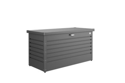 Biohort 120 gal. Leisure Time Deck Storage Box, Dark Gray