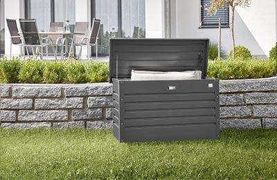 Image showing  51 gal. Leisure Time Steel Deck Storage Box