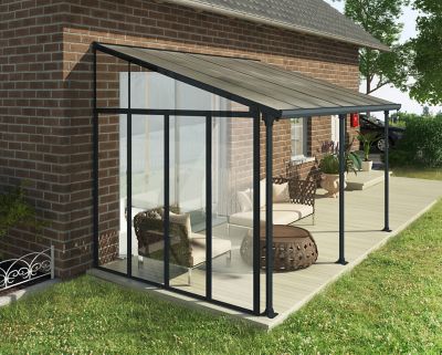 Image showing  Feria 10 Patio Cover Sidewall Kit, Gray