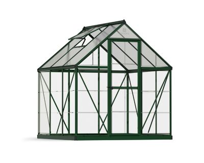 Canopia by Palram 6 ft. L x 6 ft. W Green Hybrid Greenhouse