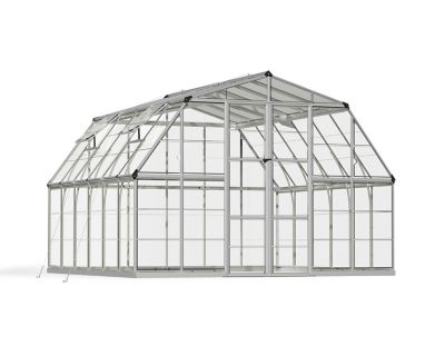 Canopia by Palram 12 ft. L x 12 ft. W Gray Americana Greenhouse