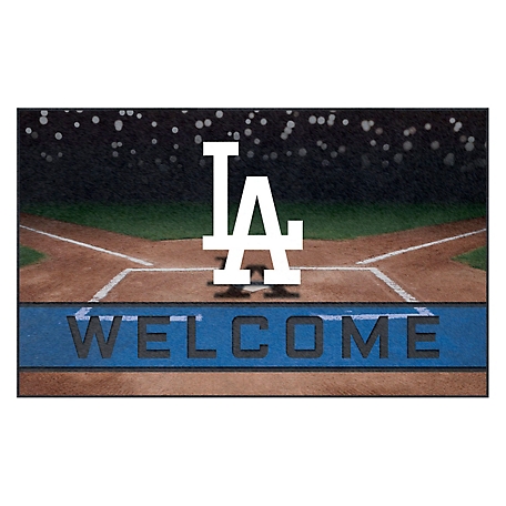 Fanmats Los Angeles Dodgers Crumb Rubber Door Mat